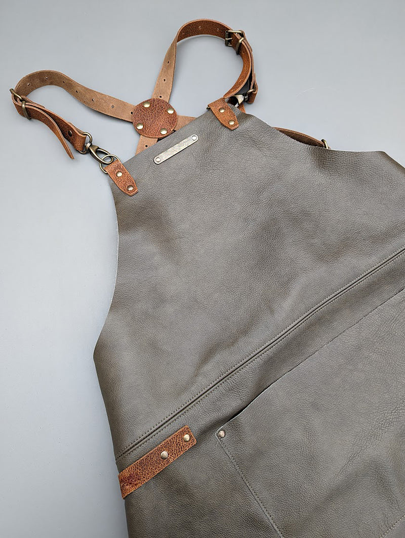 Cross strap apron