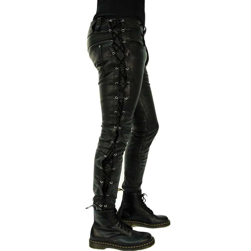 Biker Side Laced Pants