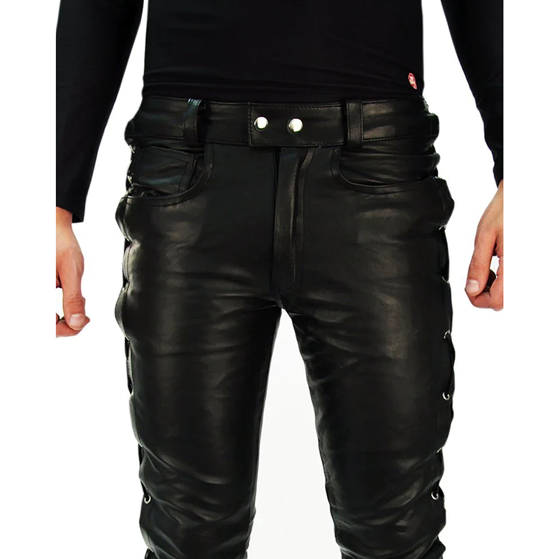Biker Side Laced Pants