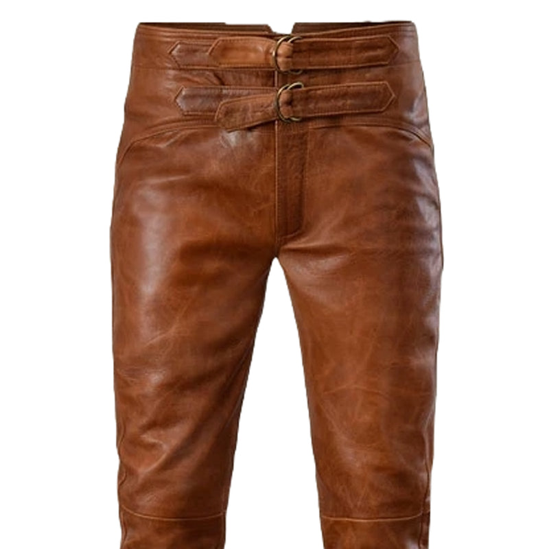 Light brown bukcle Pant